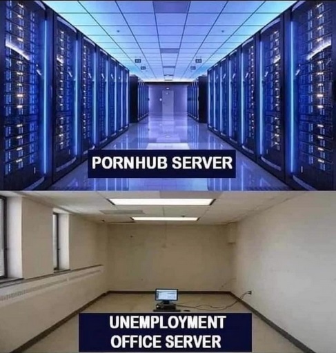 Pornhub Server Unemployment Office Server