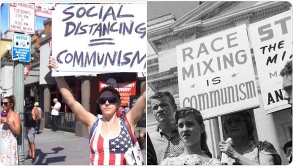 protest - Uv Social Distancing Communismr No Ec W Mi Mod Race St Mixing The Is Ecommunism An