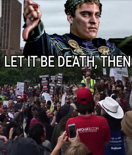 protest - Let It Be Death, Then Eisetul Vaccines Cm Lon Novas.Com Confederico Rap