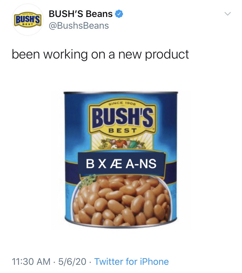 bush's baked beans - Bush'S Bush'S Beans been working on a new product Since 1DOR Bush'S Best Bx ANs 5620 Twitter for iPhone