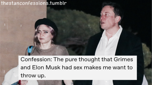grimes baby - thestanconfessions.tumblr Confession The pure thought that Grimes and Elon Musk had sex makes me want to throw up.