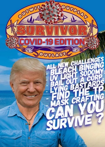 poster - Outpla Out Wot Su Survivor Covid19 Edition Soutlasic New Challenges Bleach Binging W Lou Starte Cantine Survne?