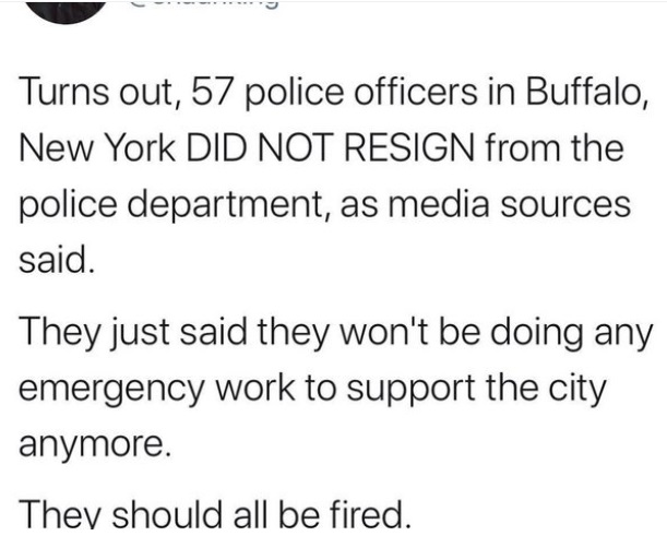 harry potter funny - Turns out, 57 police officers in Buffalo, New York Did Not Resign from the police department, as media sources said. They just said they won't be doing any emergency work to support the city anymore. They should all be fired.