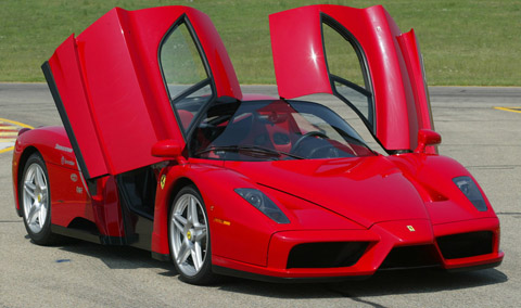 Ferrari Enzo: 217mph: 0-60 in 3.4 secs