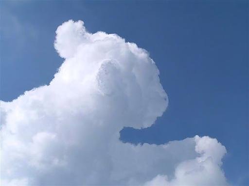 Amazing cloud shapes