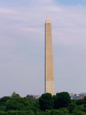 A trip to DC and took the picture and noticed this...try and guess what it looks like.