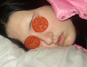 pepperoni eyes, penis, sex, dont go to sleep, loser