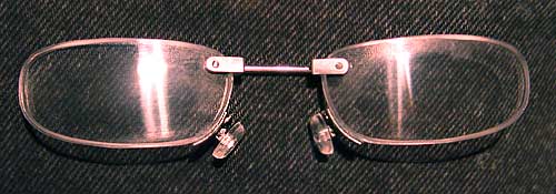 Pierced glasses