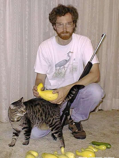 This is Larry - Larry like to eat squash, shot the shit  eat pussy