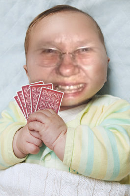 WTF Baby Grandma Playing Cards.