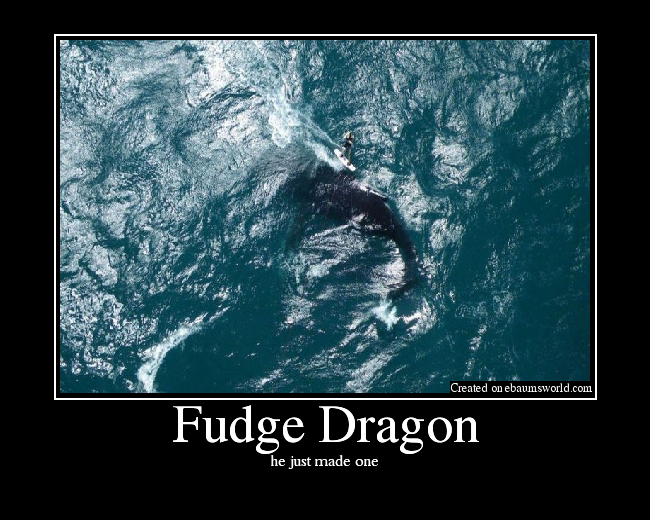 Fudge Dragon Picture eBaum's World