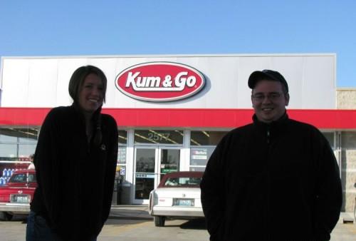 David And Andrea Were Completely Satisfied With The Quick And Friendly Service At The Kum And Go