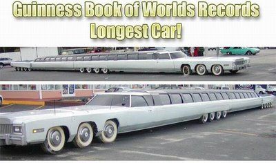 26 Wheeled Limousine Is World's Longest Car This 30.5-m long (100-ft), 26-wheeled limousine