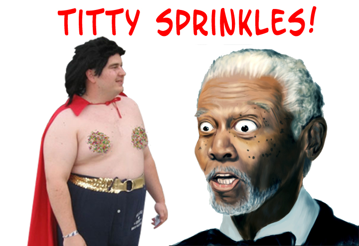 I luvs me my titty sprinkles!