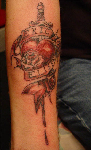 Another tattoo dedicated toward love