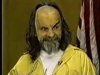 I threw this together using CS3 and an old interview with Charles Manson.