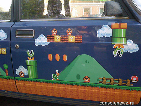 Super Mario Brothers Car