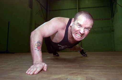 The record for the most one arm push-ups completed in one hour is 1,868 and was set by Paddy Doyle UK