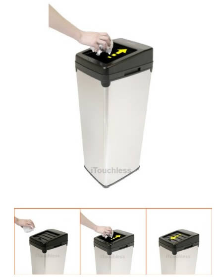 Touchless Automatic Trash Can