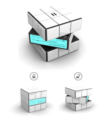 Rubik's Cube Mp3 Player