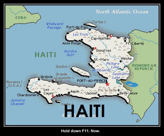 Officials release an accurate recreation of the Haiti disaster.