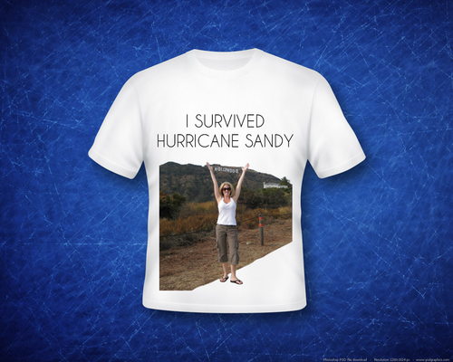 t shirt - | Survived Hurricane Sandy