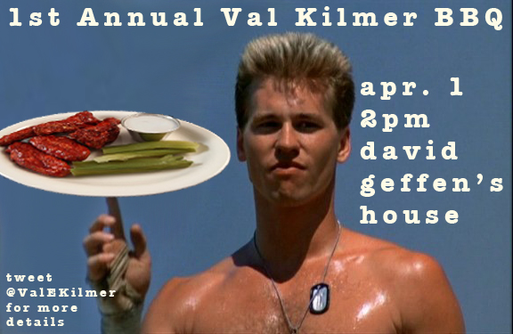 Help celebrate Val Kilmer!
