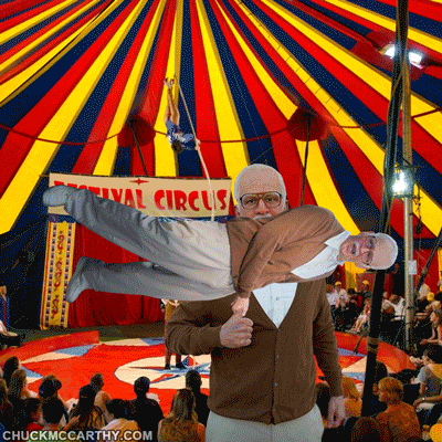 Hup! Hup! Hup! Ohlay! I love the circus.