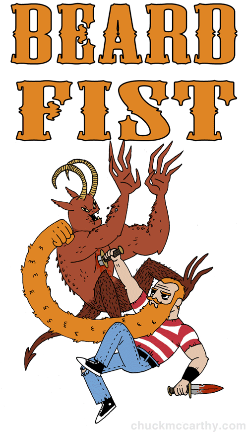 Here is another Beard Fist cartoon from this guy - http://jakrabbit96.deviantart.com -  that I animated.