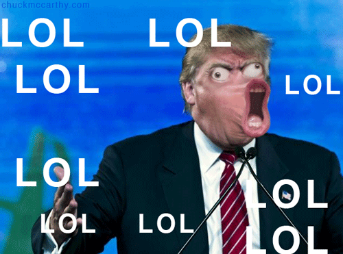 "LOL fools." - Dolan Trumps