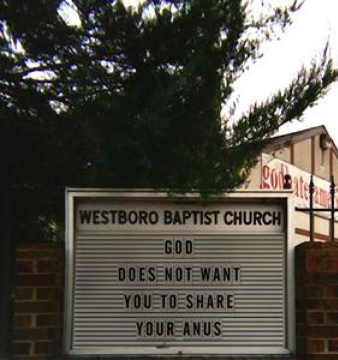 warped sense of humor - Westboro Baptist Church God Doesenotewant Eyouetoeshari Eyoureanus