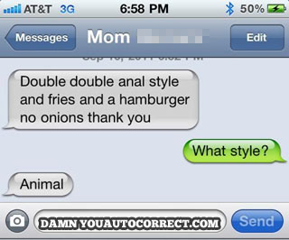Auto-corrects gone wrong