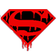 Superman Logo, Bleeding