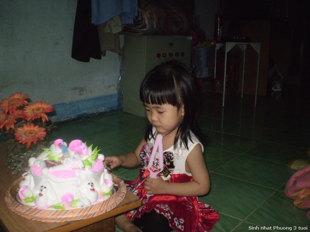 Phuong birthday 3 years
