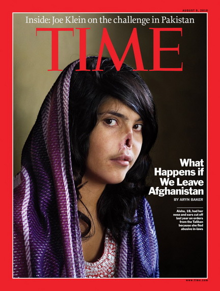 Time magazine unveils its photo of the year.