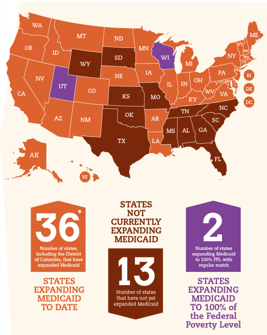 Life Expectancy vs ACA Medicaid Expansion Gallery eBaum's World