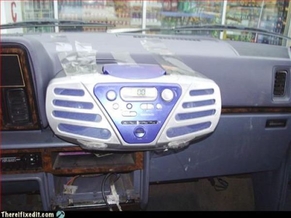 Car stereo stolen?  I can fix that! 