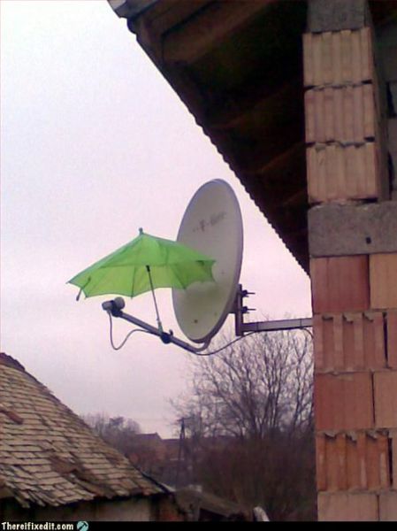 Satellite go out in the rain?  I can fix that!