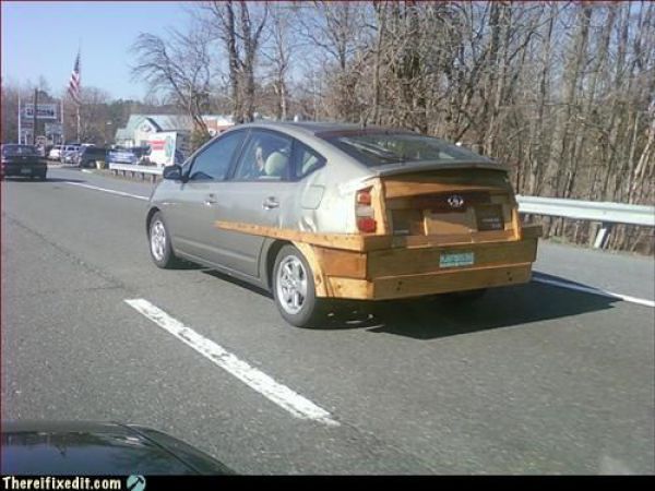 Car can't be ordered with the "Woody" option?  I can fix that!