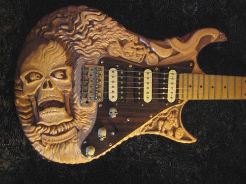 Ghost Rider 3 humbucker Guitar