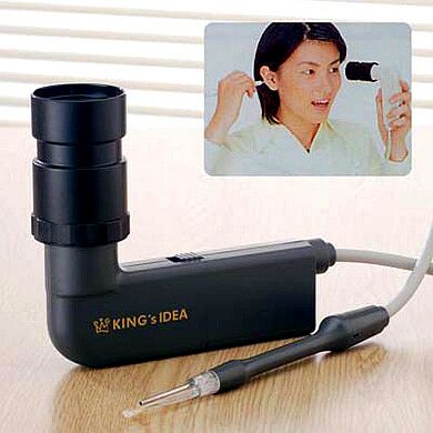 A camers that lets you peek into youre own ear?