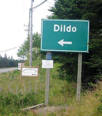 Collection of amusing place names