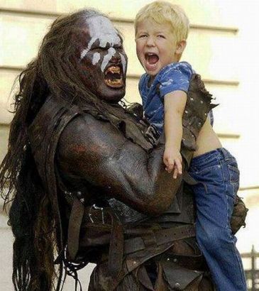 What do you mean he's too young for the Lord of The Rings ?!!