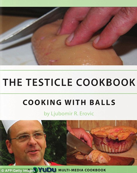 Men may get testy at Cooking with Balls book