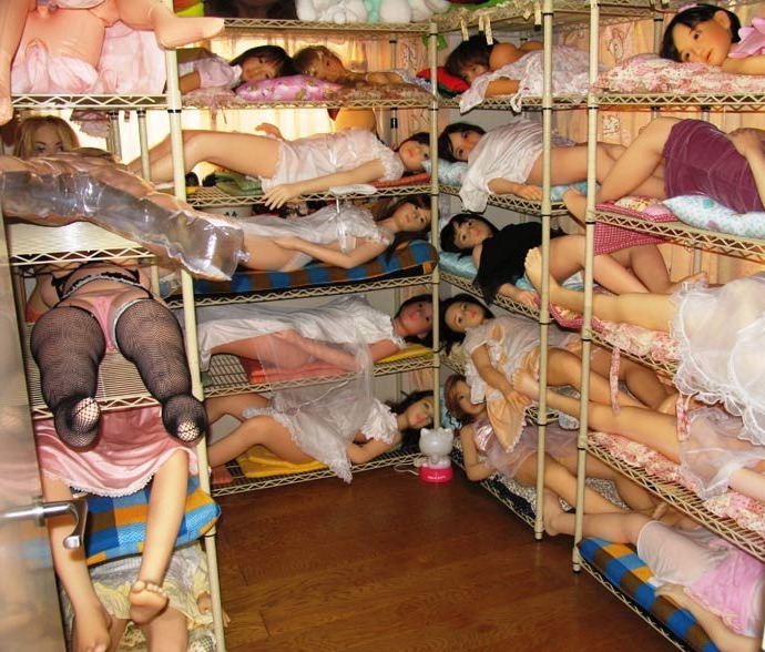 Creepy Real Doll Collection