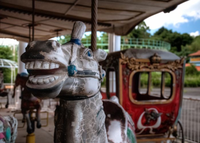 ABANDONED; Nara Japan Dreamland Amusement Park