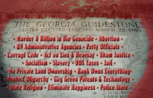 The Georgia Guidestones;  Good or Evil?