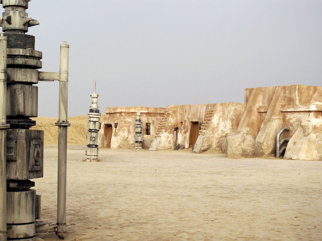 Abandoned Star Wars Movie Set, Morrocco