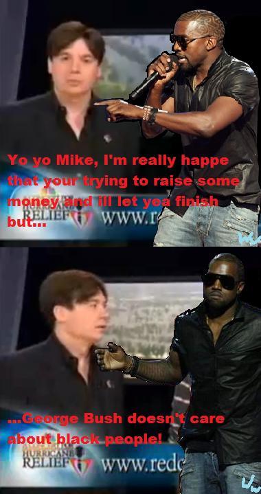 Kanye West interrupts Mike Myers