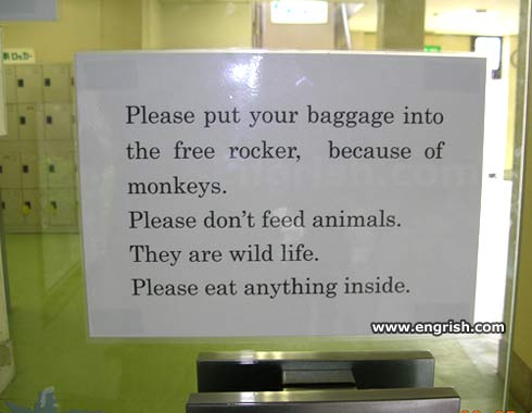 monkeys?